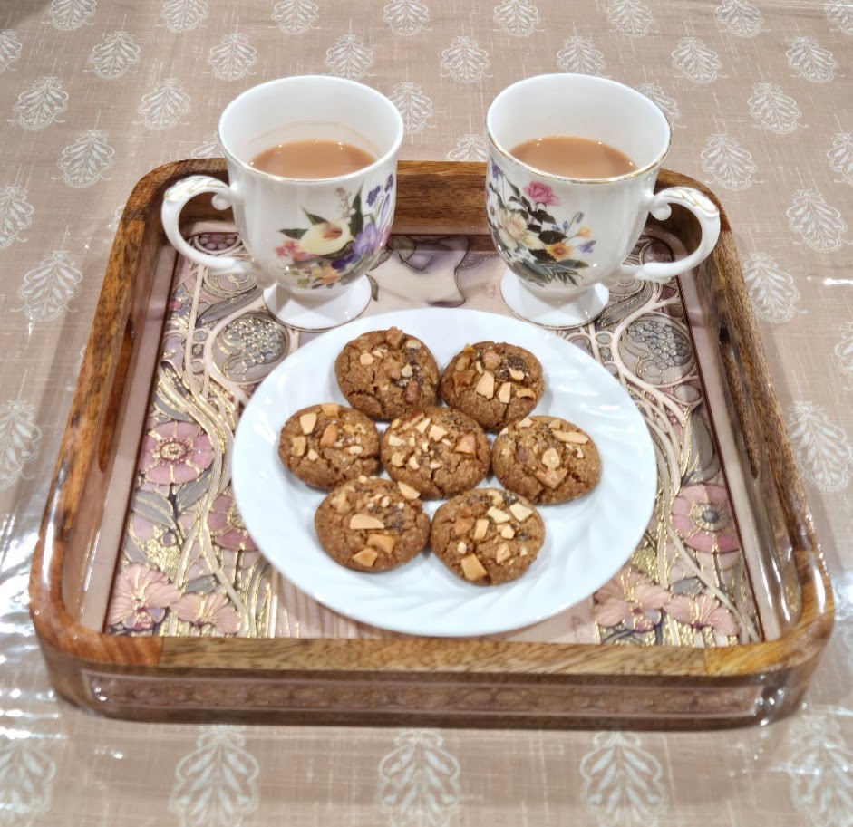 Multigrain Cookies with Nuts