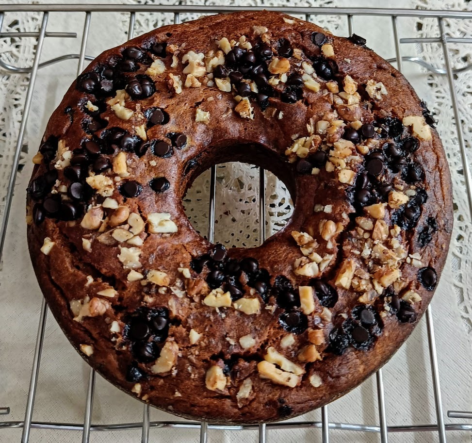 Chocolate Walnut Cake